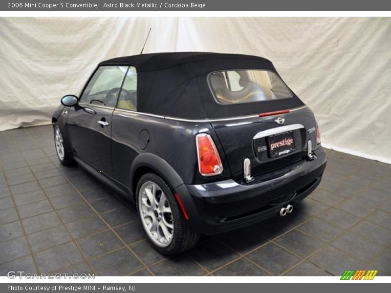 Astro Black Metallic / Cordoba Beige 2006 Mini Cooper S Convertible