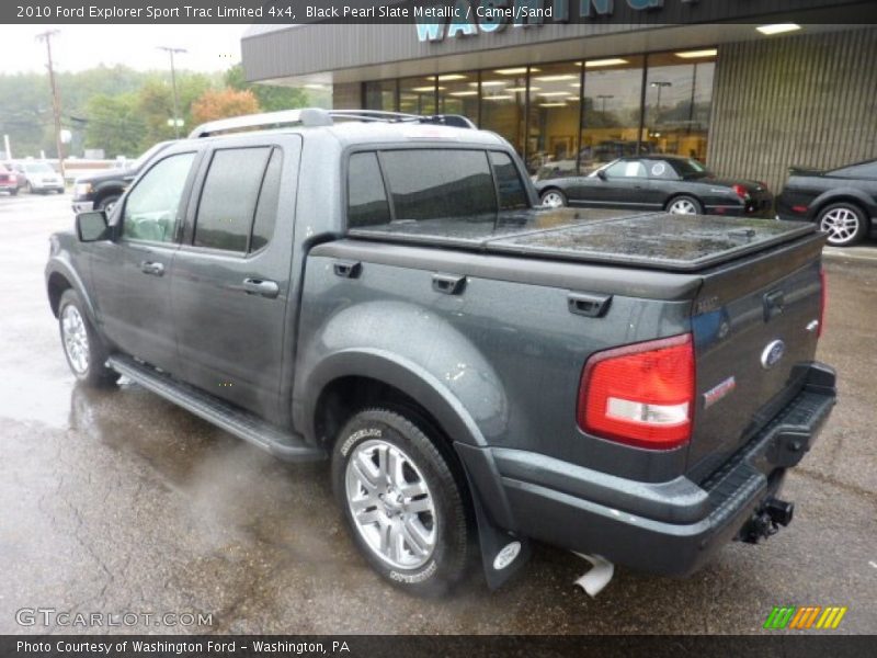 Black Pearl Slate Metallic / Camel/Sand 2010 Ford Explorer Sport Trac Limited 4x4