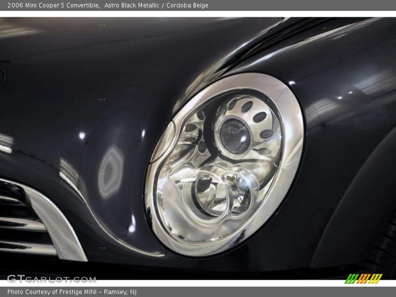 Astro Black Metallic / Cordoba Beige 2006 Mini Cooper S Convertible