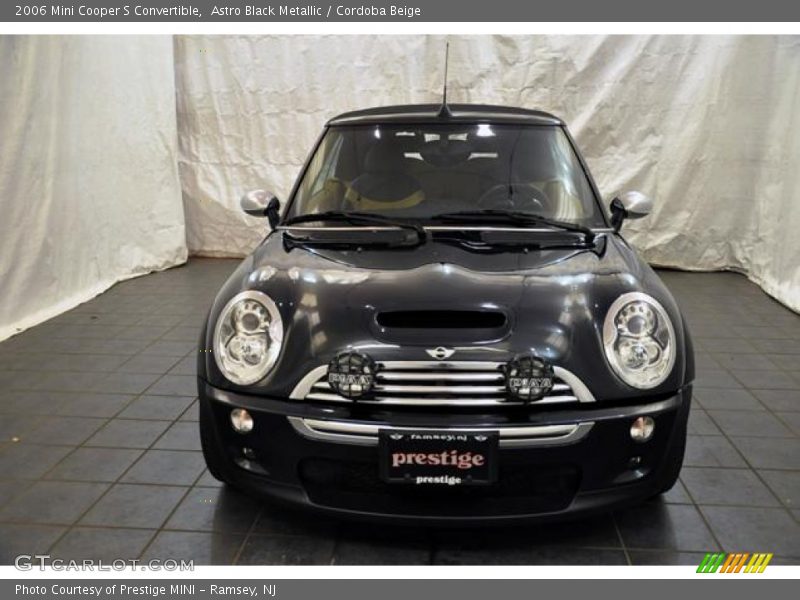 Astro Black Metallic / Cordoba Beige 2006 Mini Cooper S Convertible