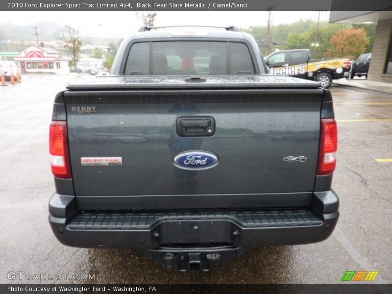 Black Pearl Slate Metallic / Camel/Sand 2010 Ford Explorer Sport Trac Limited 4x4