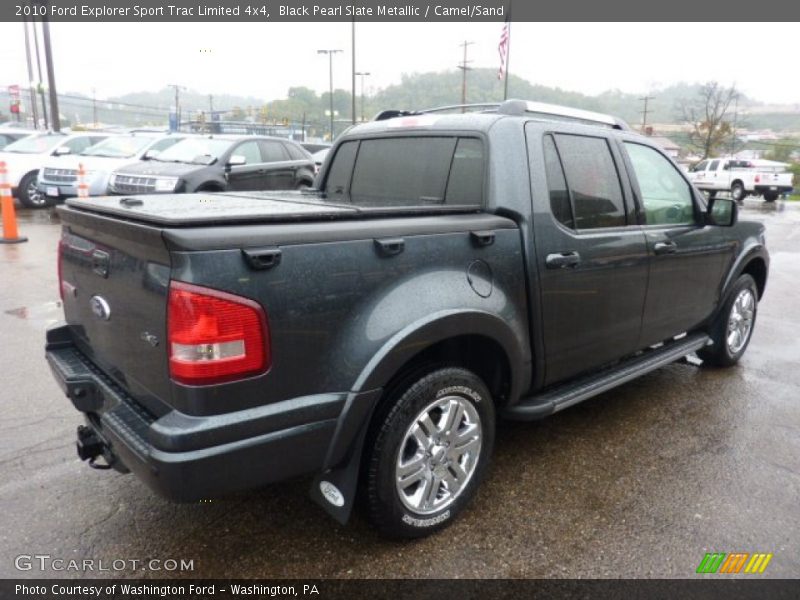 Black Pearl Slate Metallic / Camel/Sand 2010 Ford Explorer Sport Trac Limited 4x4