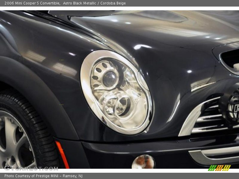 Astro Black Metallic / Cordoba Beige 2006 Mini Cooper S Convertible