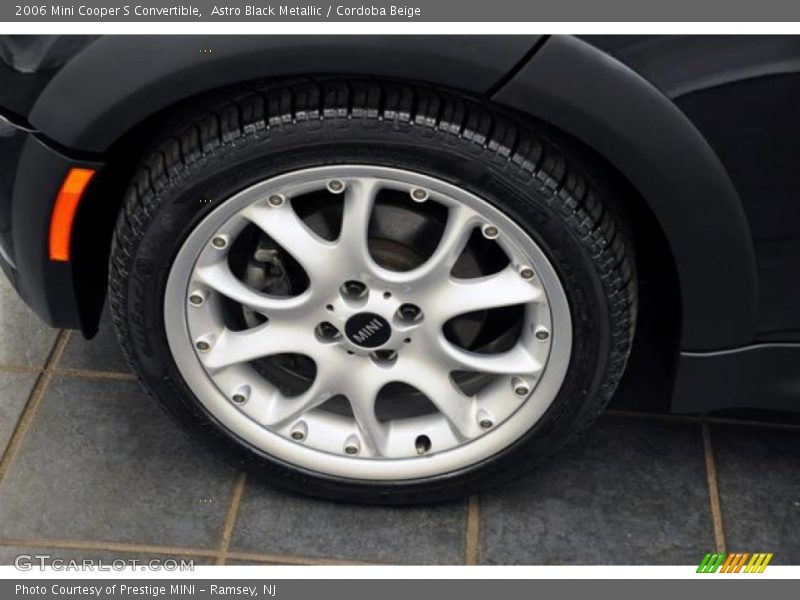 Astro Black Metallic / Cordoba Beige 2006 Mini Cooper S Convertible