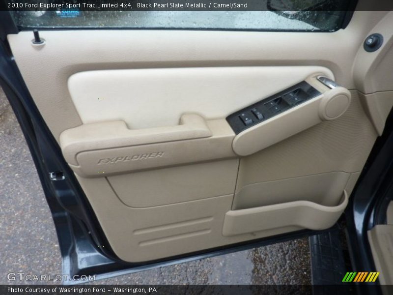 Black Pearl Slate Metallic / Camel/Sand 2010 Ford Explorer Sport Trac Limited 4x4