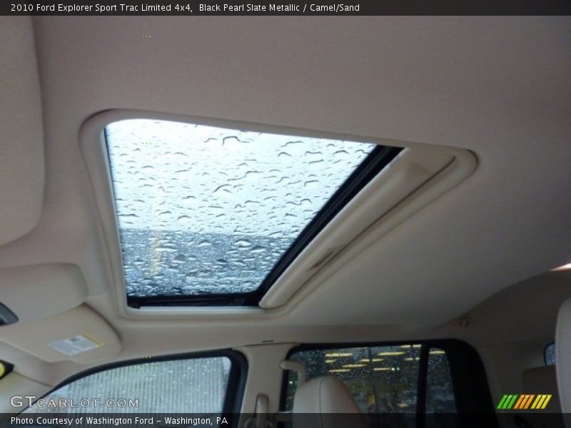 Black Pearl Slate Metallic / Camel/Sand 2010 Ford Explorer Sport Trac Limited 4x4