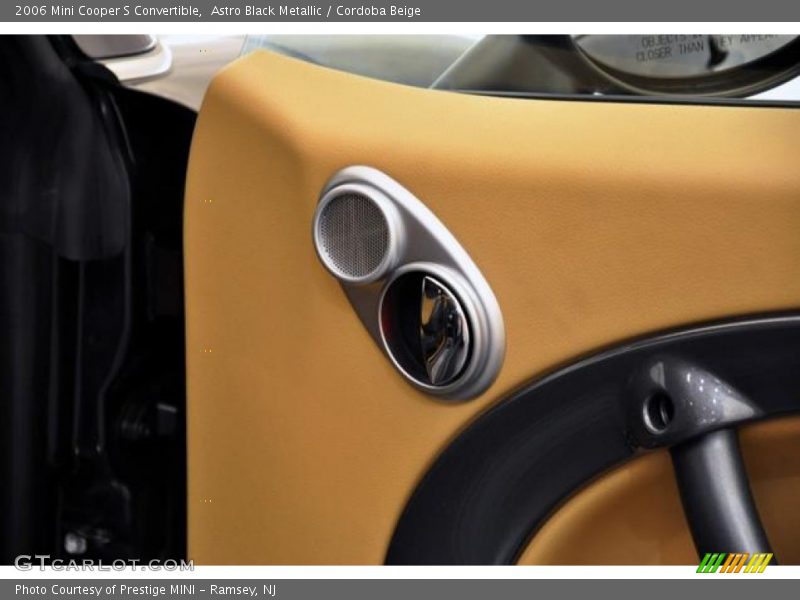 Astro Black Metallic / Cordoba Beige 2006 Mini Cooper S Convertible
