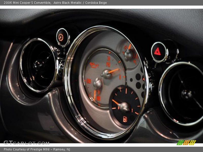 Astro Black Metallic / Cordoba Beige 2006 Mini Cooper S Convertible