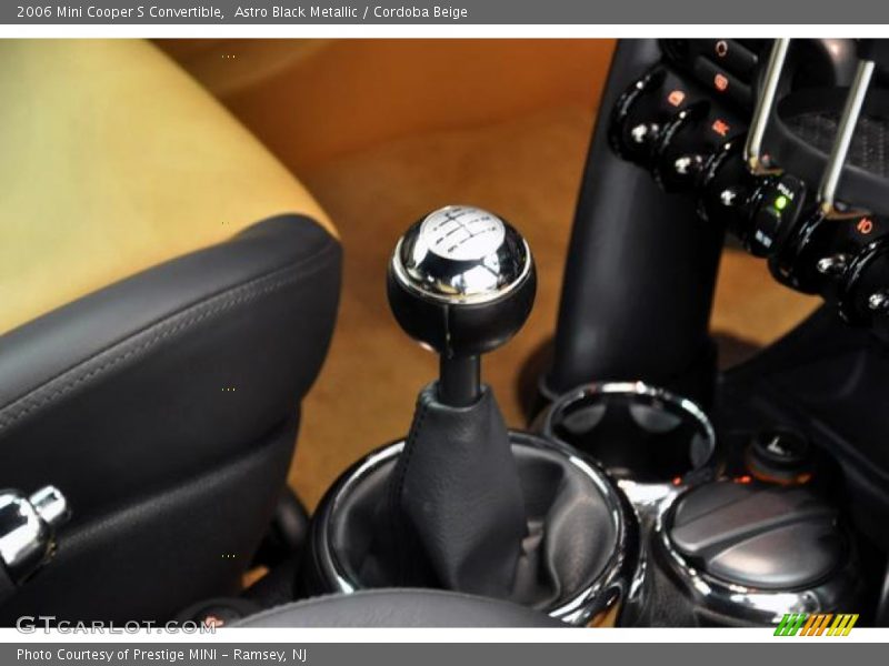 Astro Black Metallic / Cordoba Beige 2006 Mini Cooper S Convertible