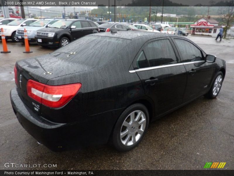 Black / Dark Charcoal 2008 Lincoln MKZ AWD Sedan