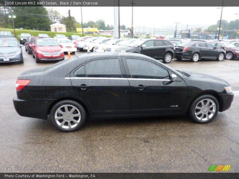 Black / Dark Charcoal 2008 Lincoln MKZ AWD Sedan