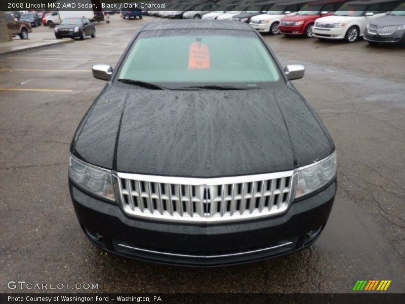 Black / Dark Charcoal 2008 Lincoln MKZ AWD Sedan