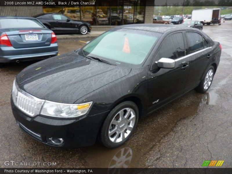 Black / Dark Charcoal 2008 Lincoln MKZ AWD Sedan