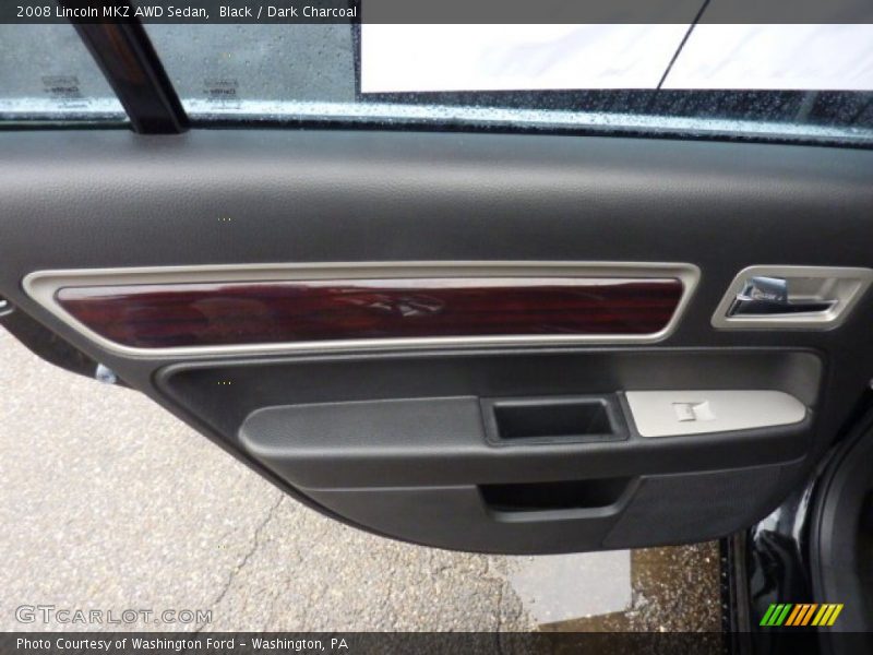 Black / Dark Charcoal 2008 Lincoln MKZ AWD Sedan