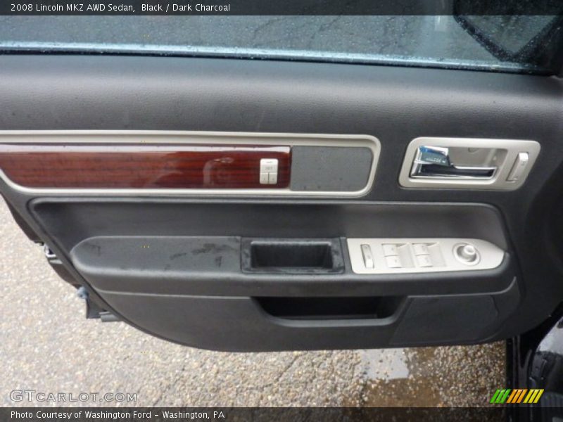 Black / Dark Charcoal 2008 Lincoln MKZ AWD Sedan