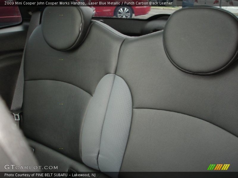 Laser Blue Metallic / Punch Carbon Black Leather 2009 Mini Cooper John Cooper Works Hardtop