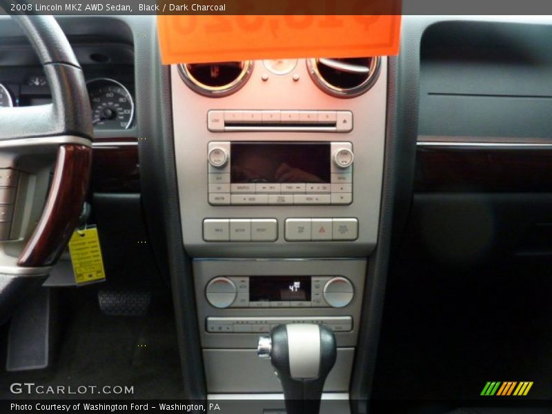 Black / Dark Charcoal 2008 Lincoln MKZ AWD Sedan