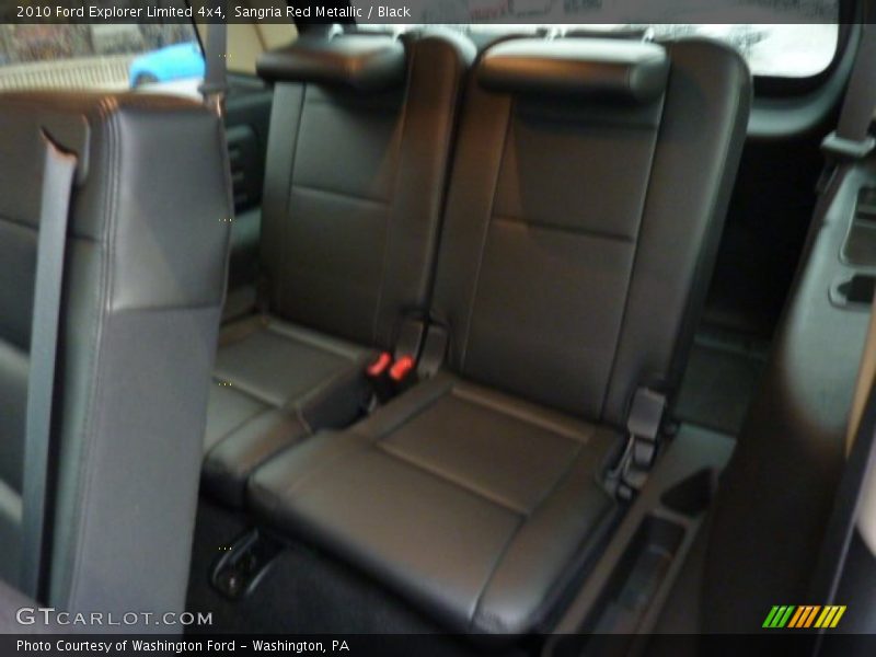 Sangria Red Metallic / Black 2010 Ford Explorer Limited 4x4