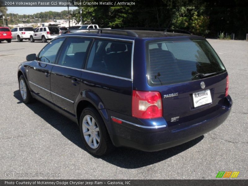 Blue Graphite Metallic / Anthracite 2004 Volkswagen Passat GLS Wagon
