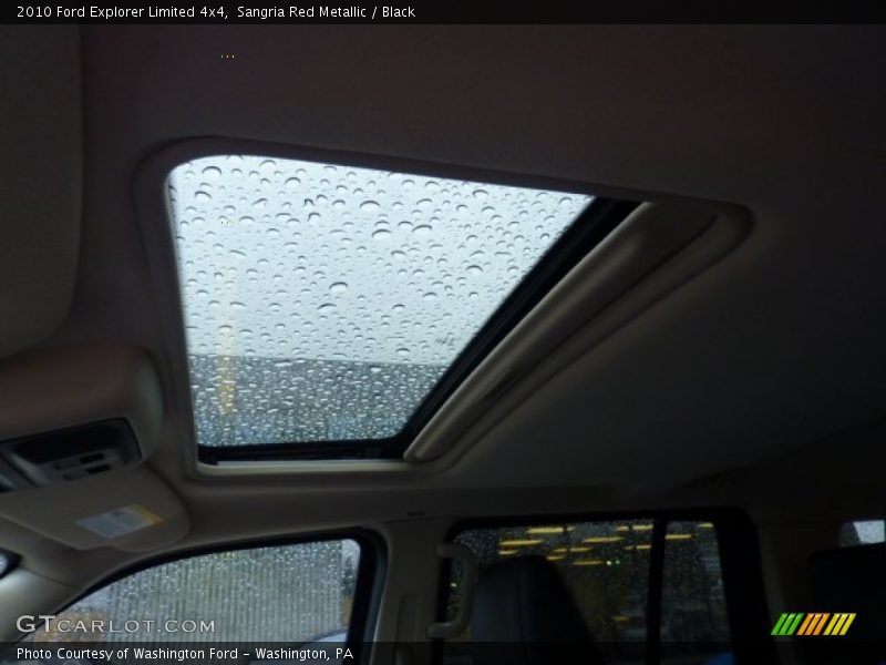 Sangria Red Metallic / Black 2010 Ford Explorer Limited 4x4