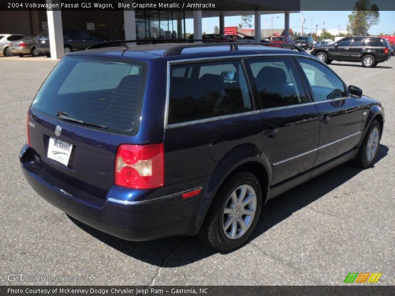 Blue Graphite Metallic / Anthracite 2004 Volkswagen Passat GLS Wagon