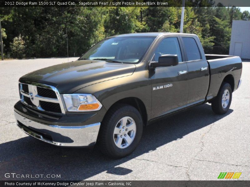  2012 Ram 1500 SLT Quad Cab Sagebrush Pearl