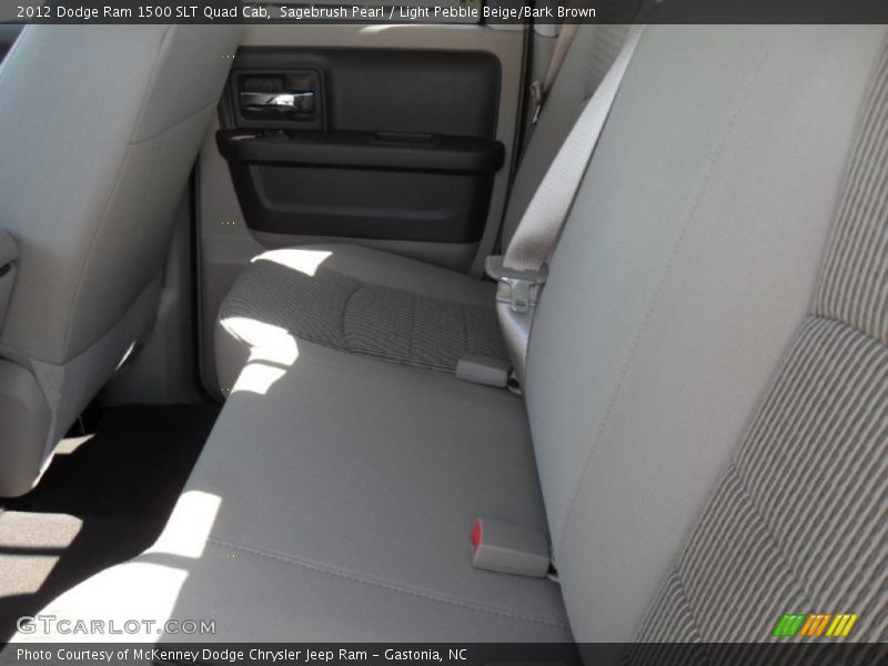 Sagebrush Pearl / Light Pebble Beige/Bark Brown 2012 Dodge Ram 1500 SLT Quad Cab