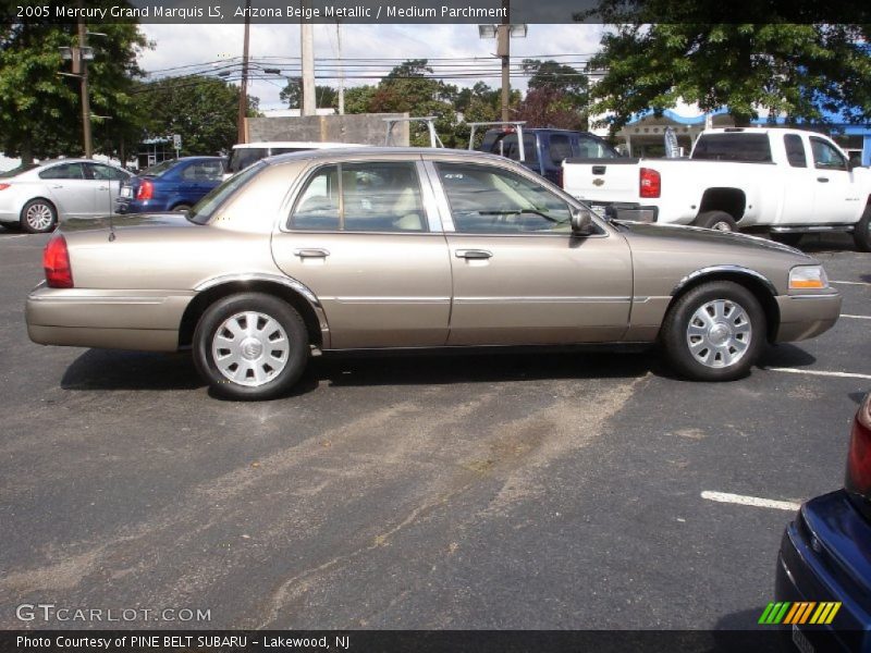 Arizona Beige Metallic / Medium Parchment 2005 Mercury Grand Marquis LS
