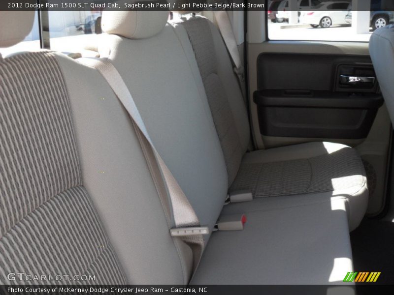 Sagebrush Pearl / Light Pebble Beige/Bark Brown 2012 Dodge Ram 1500 SLT Quad Cab