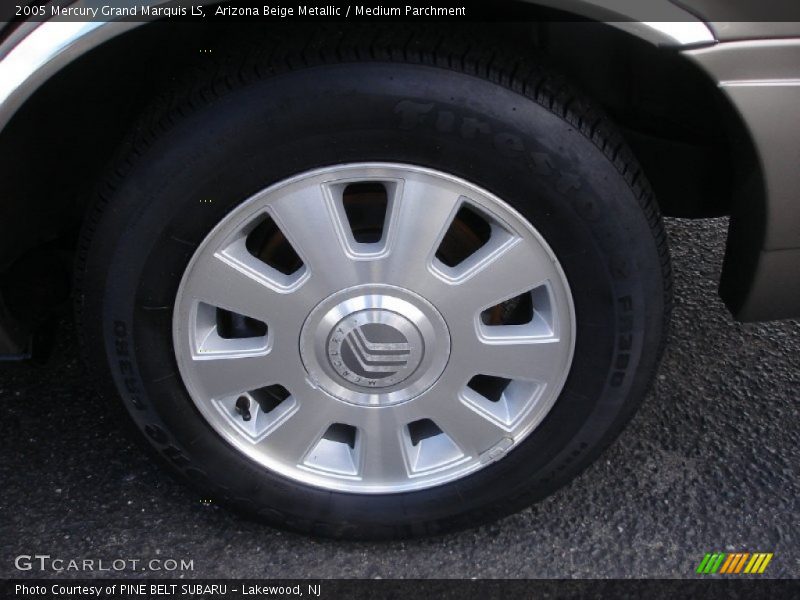 Arizona Beige Metallic / Medium Parchment 2005 Mercury Grand Marquis LS