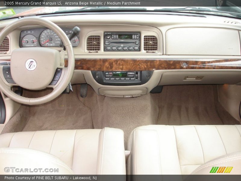 Arizona Beige Metallic / Medium Parchment 2005 Mercury Grand Marquis LS