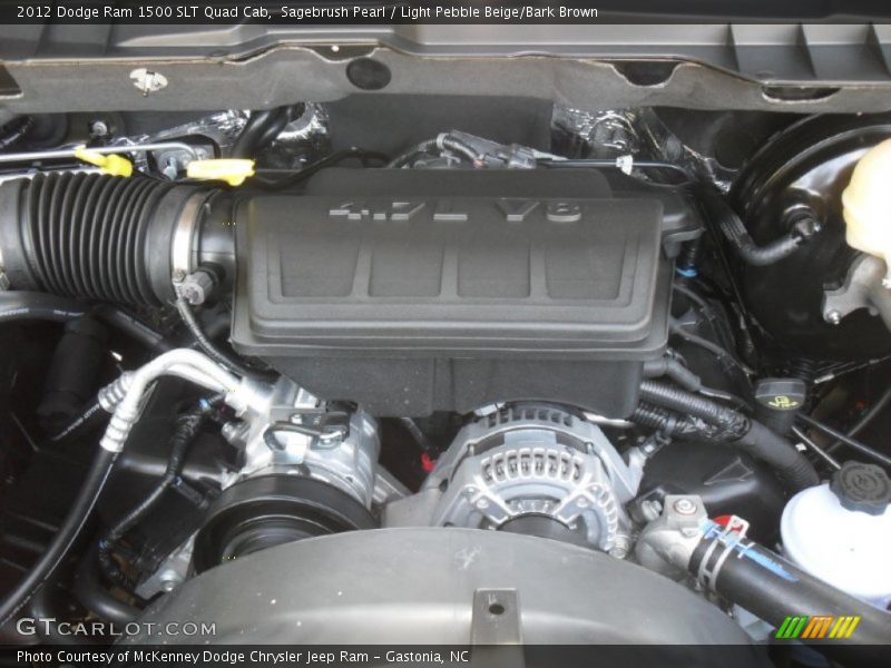  2012 Ram 1500 SLT Quad Cab Engine - 4.7 Liter SOHC 16-Valve Flex-Fuel V8