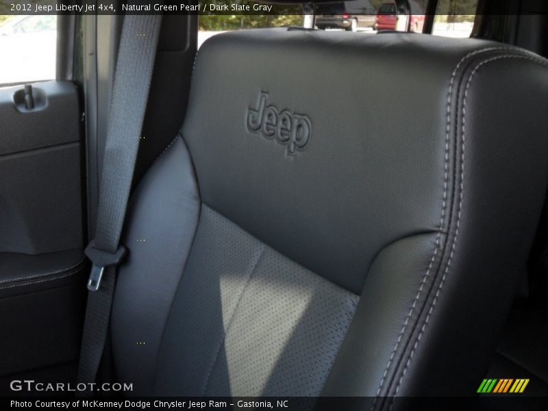 Natural Green Pearl / Dark Slate Gray 2012 Jeep Liberty Jet 4x4