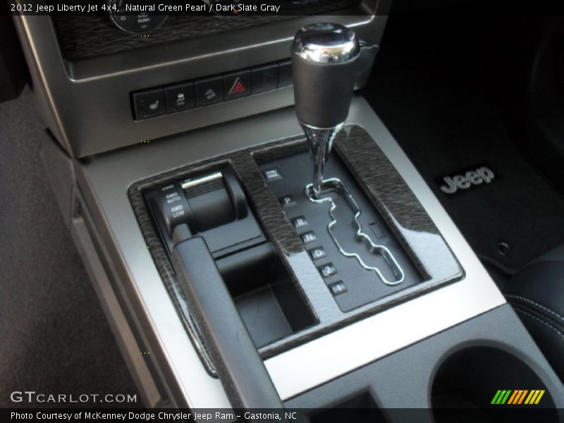 Natural Green Pearl / Dark Slate Gray 2012 Jeep Liberty Jet 4x4