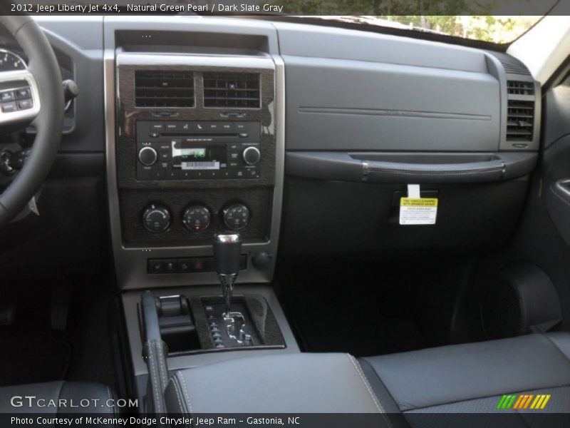 Natural Green Pearl / Dark Slate Gray 2012 Jeep Liberty Jet 4x4