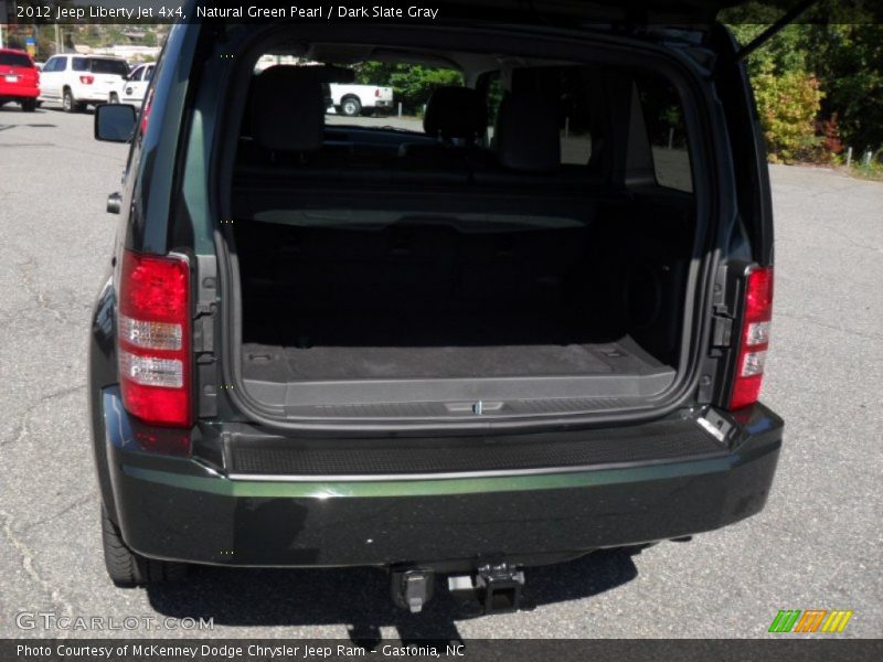 Natural Green Pearl / Dark Slate Gray 2012 Jeep Liberty Jet 4x4