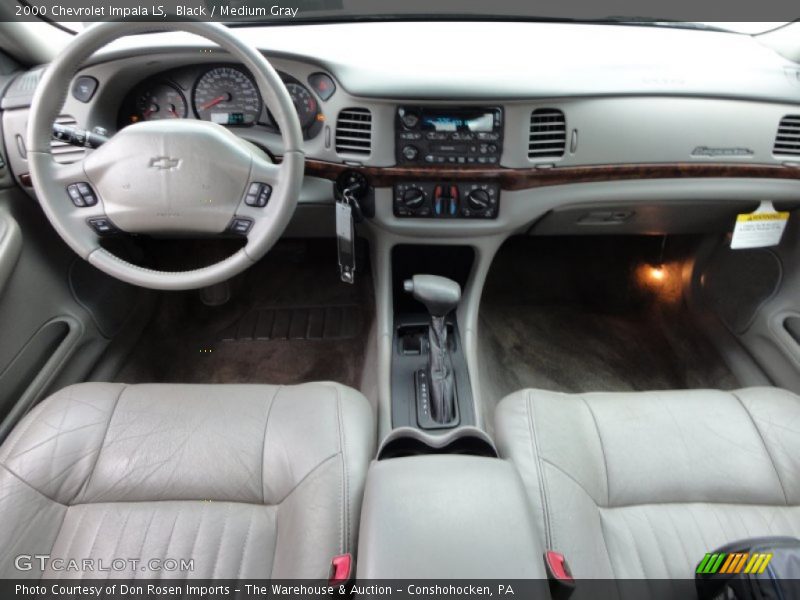 Black / Medium Gray 2000 Chevrolet Impala LS