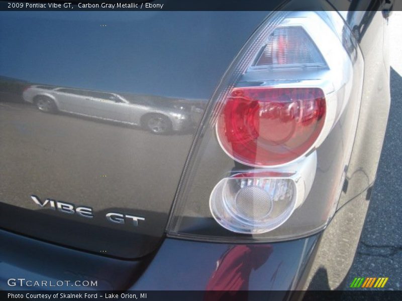 Carbon Gray Metallic / Ebony 2009 Pontiac Vibe GT