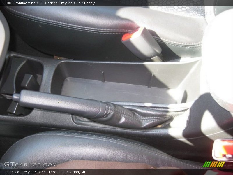 Carbon Gray Metallic / Ebony 2009 Pontiac Vibe GT
