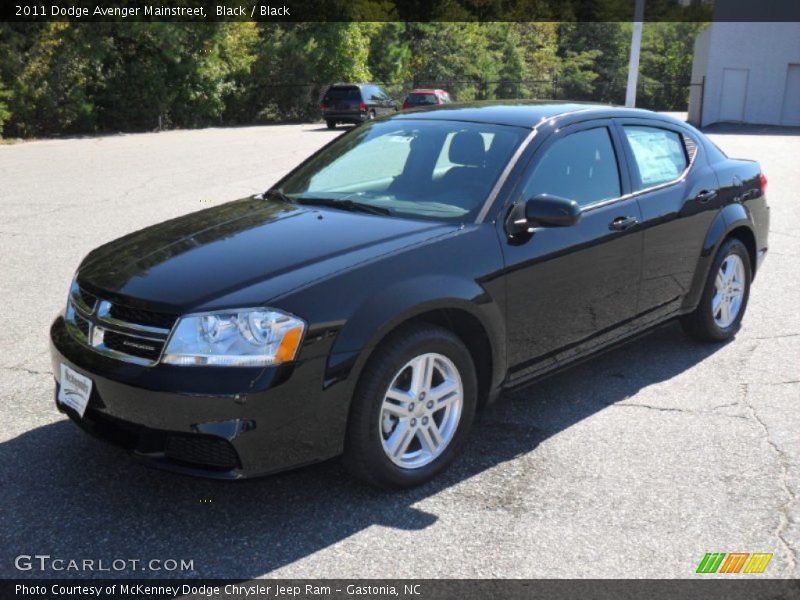 Black / Black 2011 Dodge Avenger Mainstreet