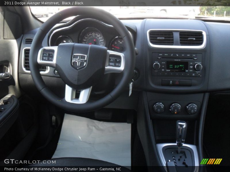 Black / Black 2011 Dodge Avenger Mainstreet