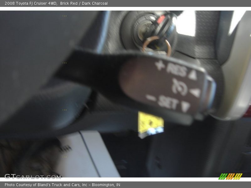 Brick Red / Dark Charcoal 2008 Toyota FJ Cruiser 4WD