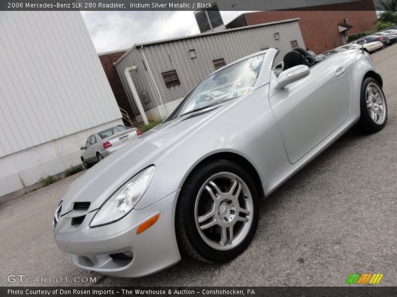 Iridium Silver Metallic / Black 2006 Mercedes-Benz SLK 280 Roadster