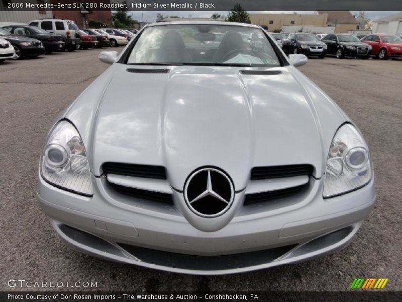 Iridium Silver Metallic / Black 2006 Mercedes-Benz SLK 280 Roadster