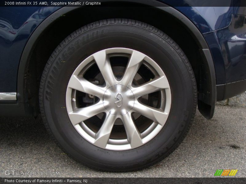 Sapphire Metallic / Graphite 2008 Infiniti FX 35 AWD