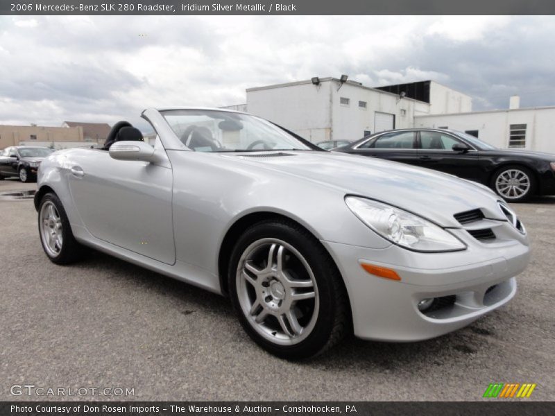 Iridium Silver Metallic / Black 2006 Mercedes-Benz SLK 280 Roadster