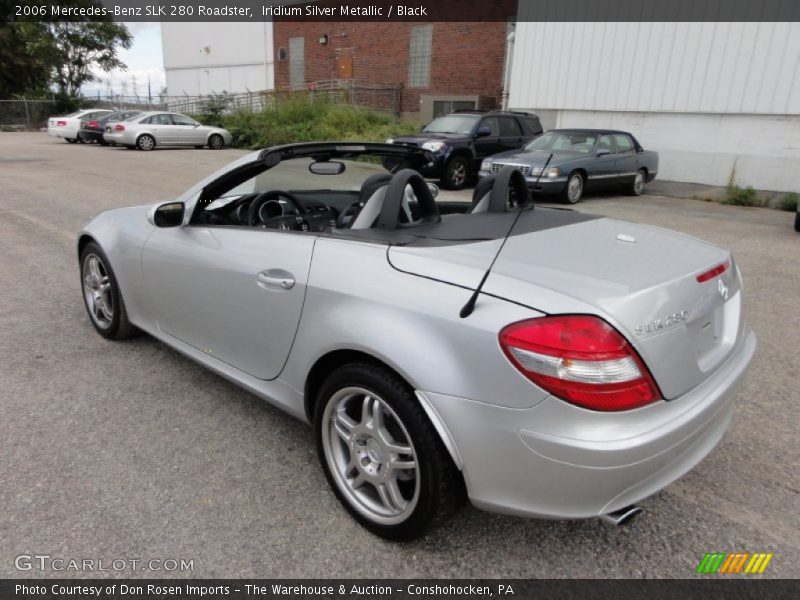 Iridium Silver Metallic / Black 2006 Mercedes-Benz SLK 280 Roadster