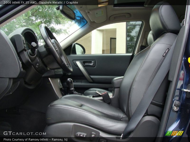 Sapphire Metallic / Graphite 2008 Infiniti FX 35 AWD