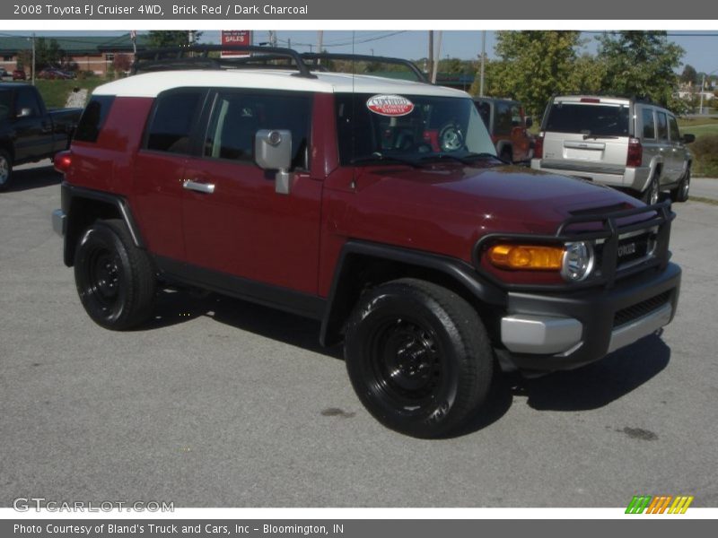 Brick Red / Dark Charcoal 2008 Toyota FJ Cruiser 4WD