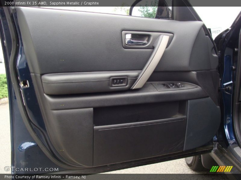 Sapphire Metallic / Graphite 2008 Infiniti FX 35 AWD